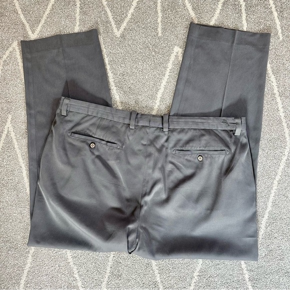 Tommy Bahama Gray Silk Blend Flat Front Men’s Chino Pants 40x30 - Picture 3 of 6